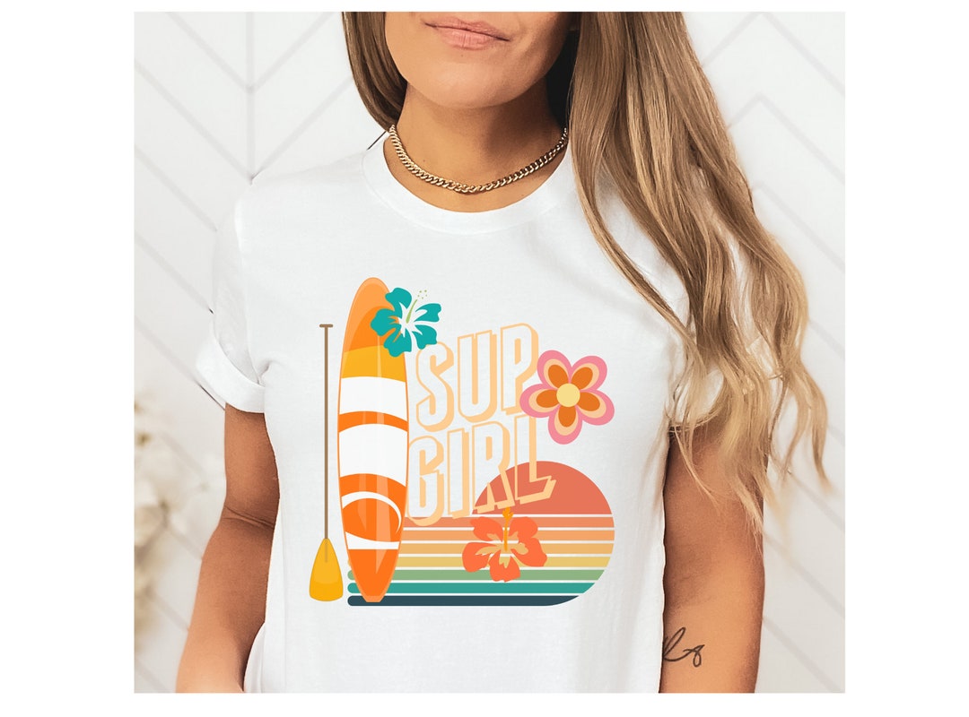 Paddle Board Tshirt Ladies Paddle Boarding Tshirt SUP Etsy UK