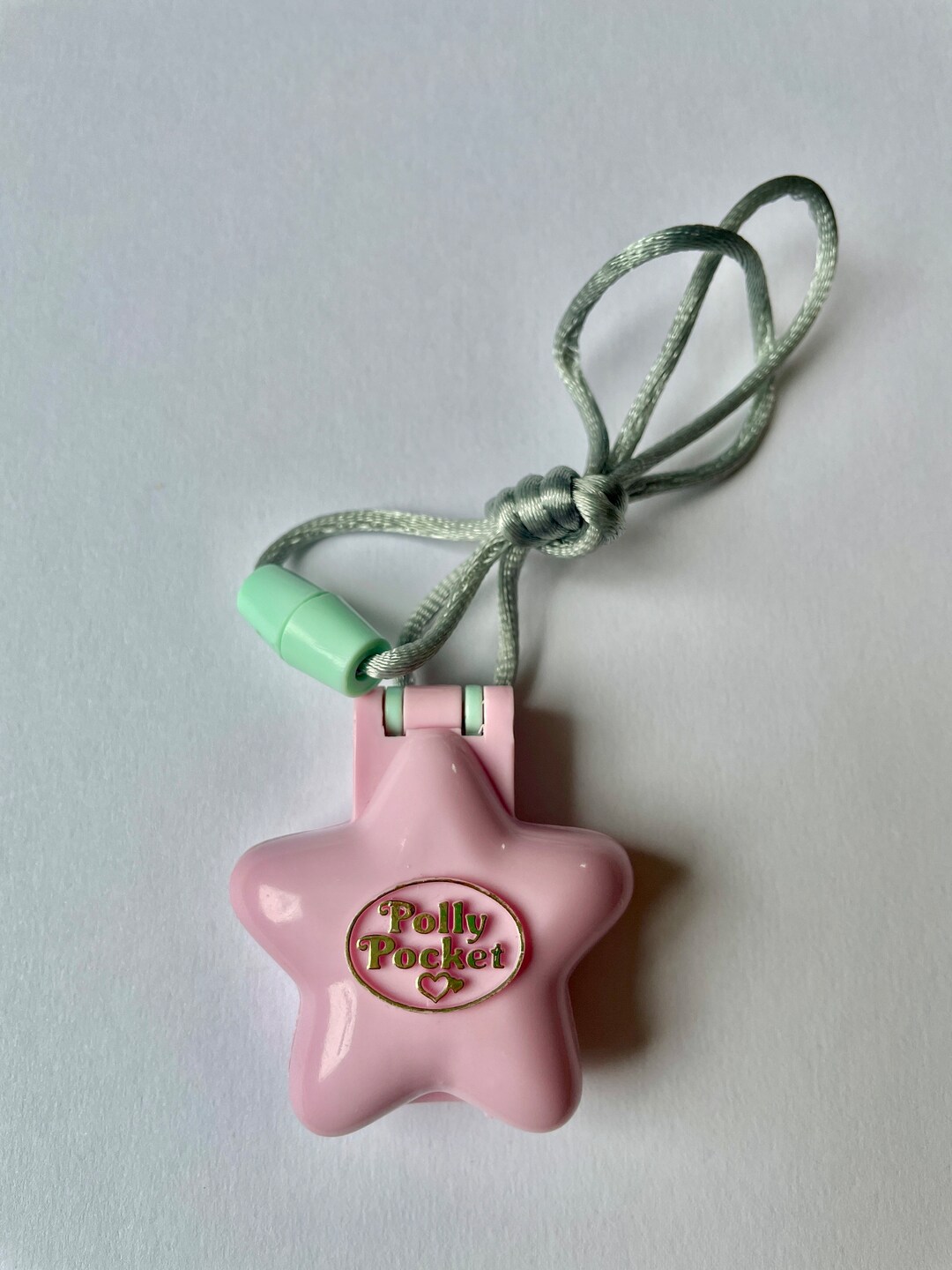 POLLY POCKET FILM Star Locket Kette Stern Lila ohne Figur Bluebird 1992 90er EUR 24,99 - DE