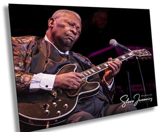 B.B. King Lucille Blues Legend Limited Edition Signed Numbered