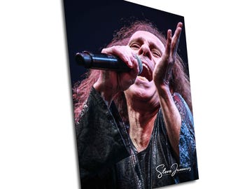 Ronnie James Dio Portrait Art Print, Heavy Metal Music Poster