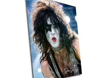 ロックバンドKISSのポール・スタンレー - オリジナル写真プリント