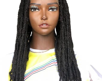 Parrucca con dreadlocks – Parrucca sintetica effetto dreadlocks