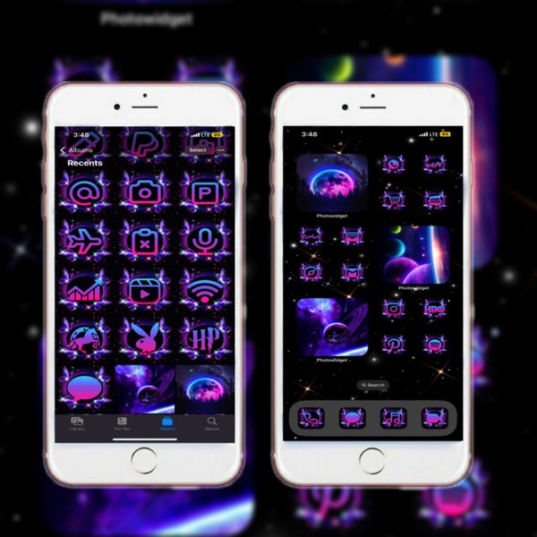 Galaxy App Icons - Etsy