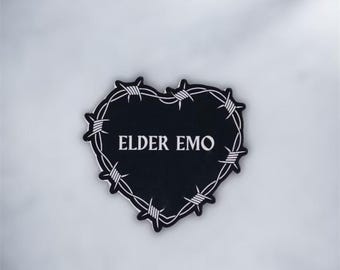 Elder Emo Sticker