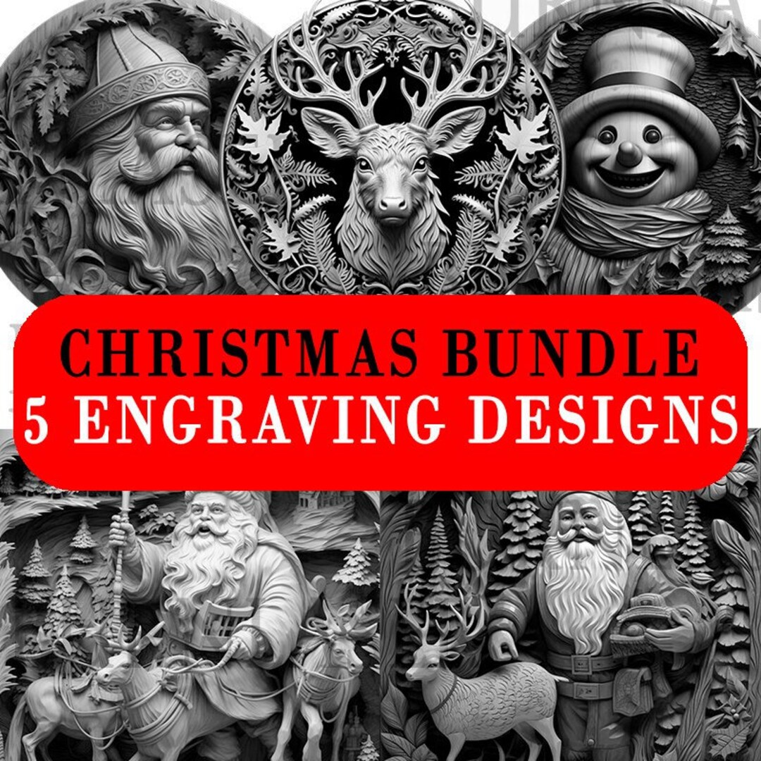 Christmas Bundle X5 Laser Engraving PNG 3D Illusion Laser Ready Il 1080xN.5476177632 Rp73