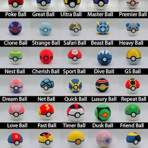 3D Printed Poké Balls