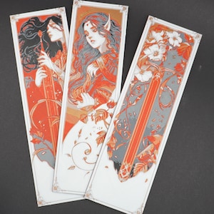 A Court of Thorns and Roses Inspired Bookmarks