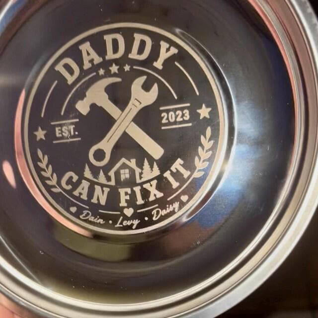Mini Custom Engraved Magnetic Parts Tray 