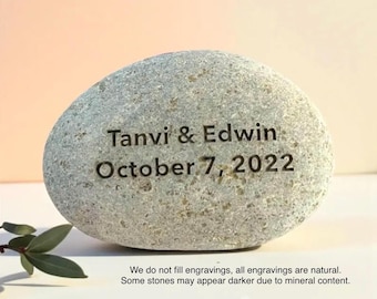 Personalized River Stone (1–6″)