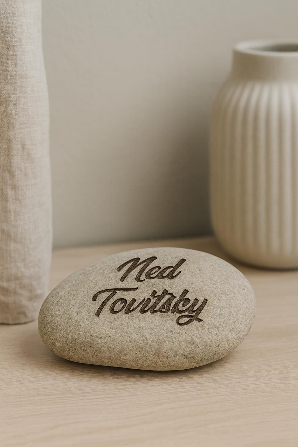 Expedited Personalized River Stone