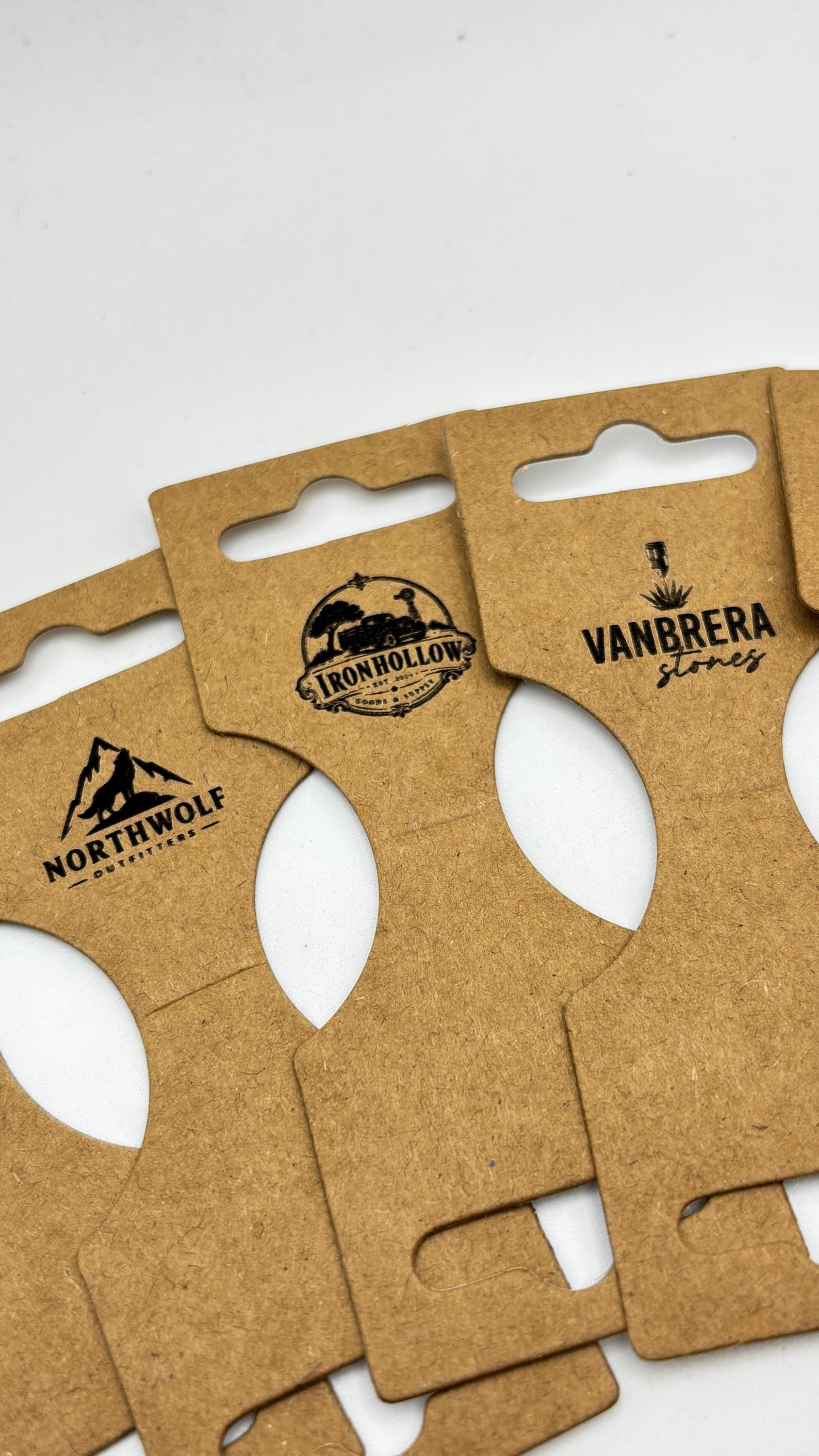 Custom Engraved Adhesive Product Hanger