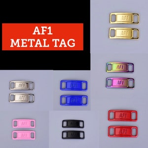metal tag air force 1
