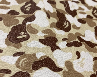 Camo Luxury leather print