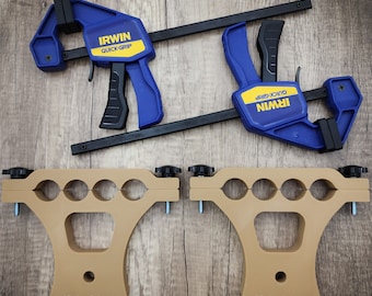 Paquete combinado de tensor de urdimbre y abrazaderas para telar