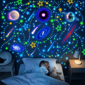 Glow in The Dark Star and Moon Room Wall Stickers - China Glow in The Dark  and Wall Stickers price
