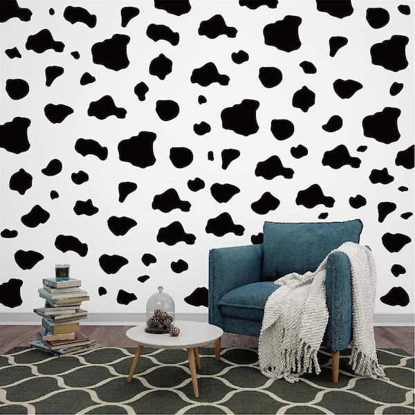Cow Decals Etsy