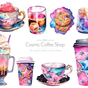Clipart de café, Cappuccino PNG, Comida de café da manhã, Milkshake e caneca de café Clip Art, Gráficos de menu de restaurante e ilustração de decoração de cozinha