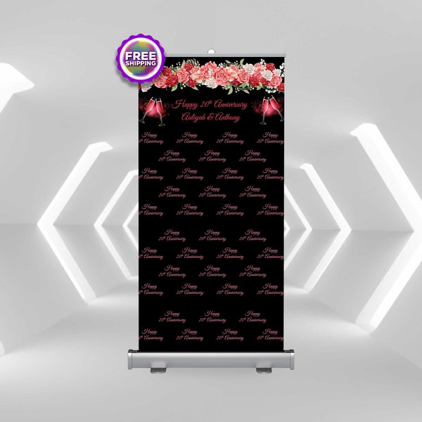 Roll up Floral Backdrop Etsy