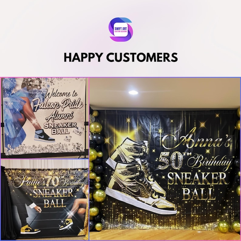 Custom Event Backdrop: Bachelorette, Wedding, Business Logo afbeelding 4