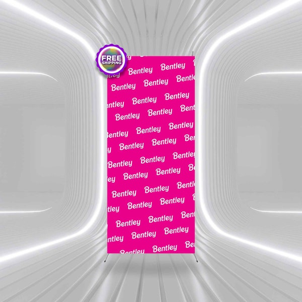 Step and Repeat Sweet 16 Backdrop With Stand Etsy