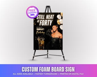 Custom Foam Core Sign: Wedding, Event Decor