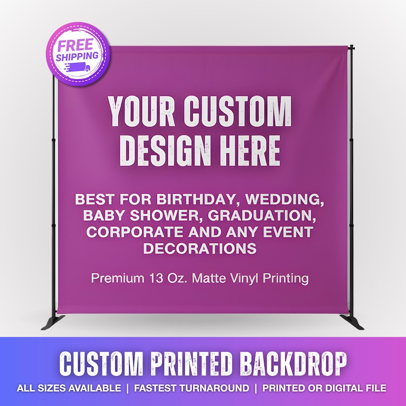 Custom Backdrop - Etsy