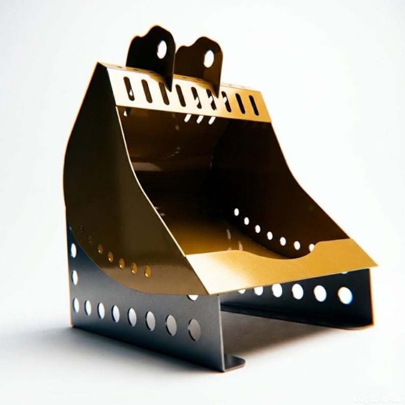 DIY Excavator Bucket Fire Pit DXF Files Laser Cut Garden Firepit ...