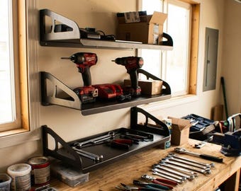 Metal Garage Storage Shelf DXF File for CNC Cutting