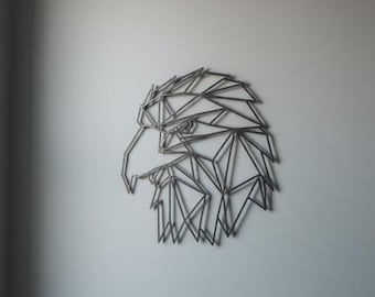 Eagle Wall Decor: Decorative & Modern Metal Art, Plasma-Laser CNC Cut(Dxf Svg Pdf Step)