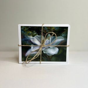 Tarjetas de notas Fine Art - Colección de flores (paquete de 8)