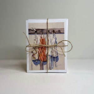 Tarjetas de notas de bellas artes - Colección Art Supply (paquete de 8)