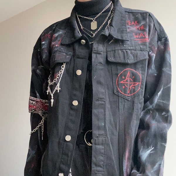 Ateez HALA HALA Kpop Denim Jacket