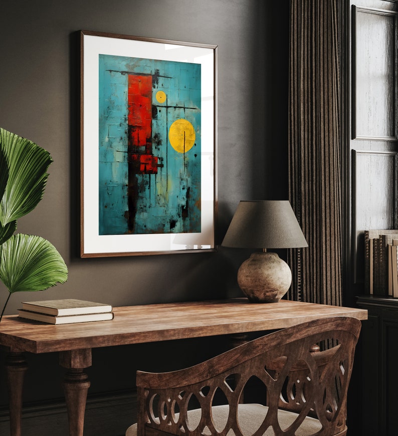 Abstract Wall Art Print, Printable Wall Art, Abstract Posters, Digital ...