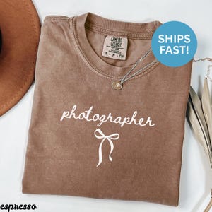 Comfort Colors® Photographer Shirt Photography Shirt Gift For Photographer Shirt Camera Lover Shirt Photography Lover Shirt Cute Gift