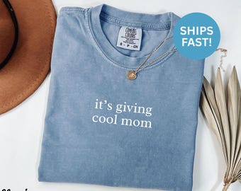 Chemise maman cool Comfort Colors®, chemise tendance, chemise populaire, chemise sarcastique, t-shirt maman rigolo, chemise fête des mères, chemise cadeau pour maman