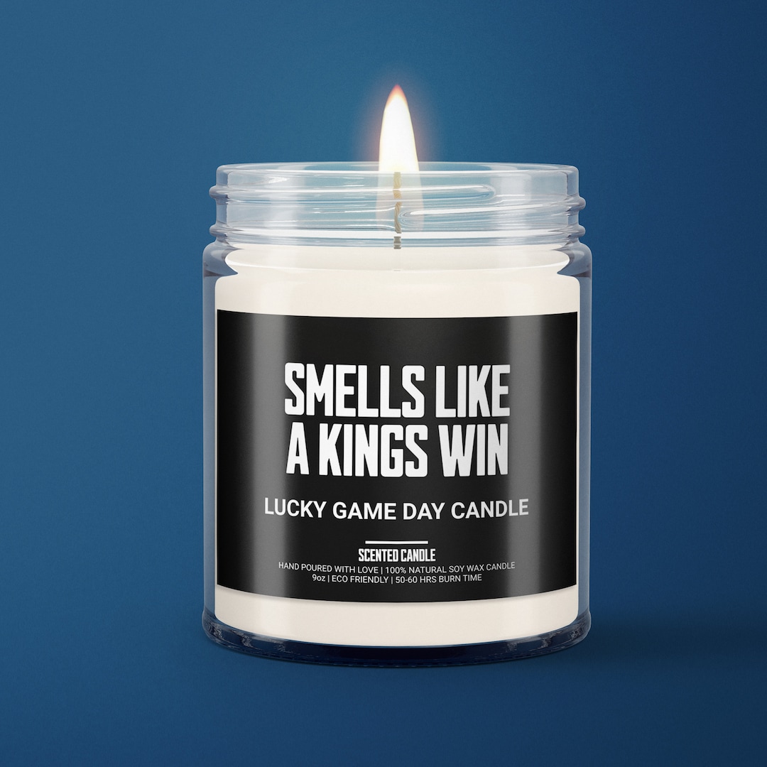 Smells Like A Kings Win Candle, Candle Gift Idea, Los Angeles Kings