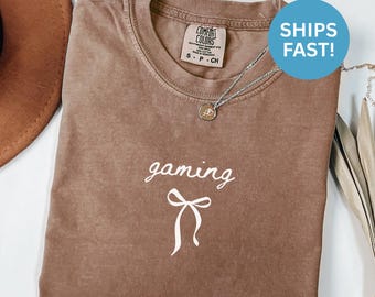 Comfort Colors® Gaming Shirt Gamer Shirt Lustiges Gamer Shirt Videospiel Shirt Gaming Geschenk für ihn Geschenk für sie Gamer Geschenkidee Videospiele