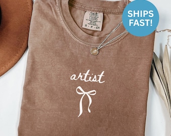 Comfort Colors® Artist Shirt Painting Shirt Creative Shirt Art Lover Shirt Gift For Painter T Shirt Art Student Shirt Gift For Artist