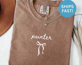 Comfort Colors® Painter Shirt Art Lover Shirt Artist Shirt Painting Shirt Creative Gift For Painter Art Student Shirt Art Teacher Shirt