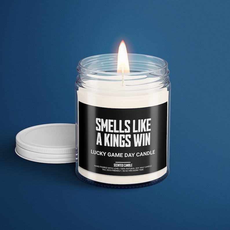 Smells Like A Kings Win Candle, Candle Gift Idea, Los Angeles Kings