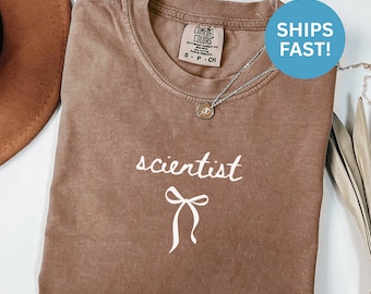 Comfort Colors® Scientist Shirt Smart Shirt Gift For Science Shirt Science Lover Shirt Professor Shirt STEM Shirt Gift for Science Majors