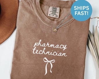 Comfort Colors® Pharmacy Technician Shirt Gift For Pharmacy Tech Shirt Pharmacy Technician Gift Pharmacy Tech Student Shirt Future Tech