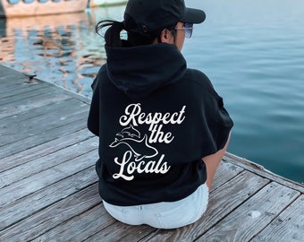Szanuj Lokalnych: Bluza Orca Whale - Bluza z kapturem Oversize lub Unisex Heavy Blend