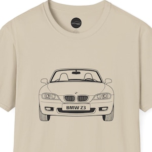 Personalized BMW Z3 T-Shirt: Custom License Plate Car Enthusiast Gift