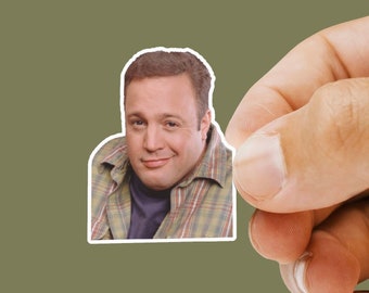Kevin James sticker, king of queens, Doug Heffernan, Just a guy, water bottle sticker, laptop sticker, car decal, planner sticker