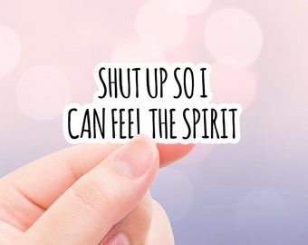 Jesus Meme, Funny Jesus Sticker, Faith Sticker, Holy Spirit Gift, Christian Sticker, Christian Gift, Funny Sticker, Laptop Sticker, Christ