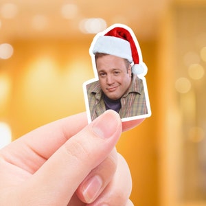 Adesivo de Natal, Doug Heffernan, Eu sou apenas um cara, Presente de Natal, Rei das Rainhas, TikTok, Adesivo engraçado, Presente, Presente, Enchedor de meia