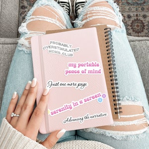 Kindle Aufkleber, Buch-Liebhaber-Geschenk, Bücherliebe-Aufkleber, Leseaufkleber, Leseliebhaber-Aufkleber, emotionaler Unterstützungsaufkleber, Schmutzliebe, niedlicher Aufkleber