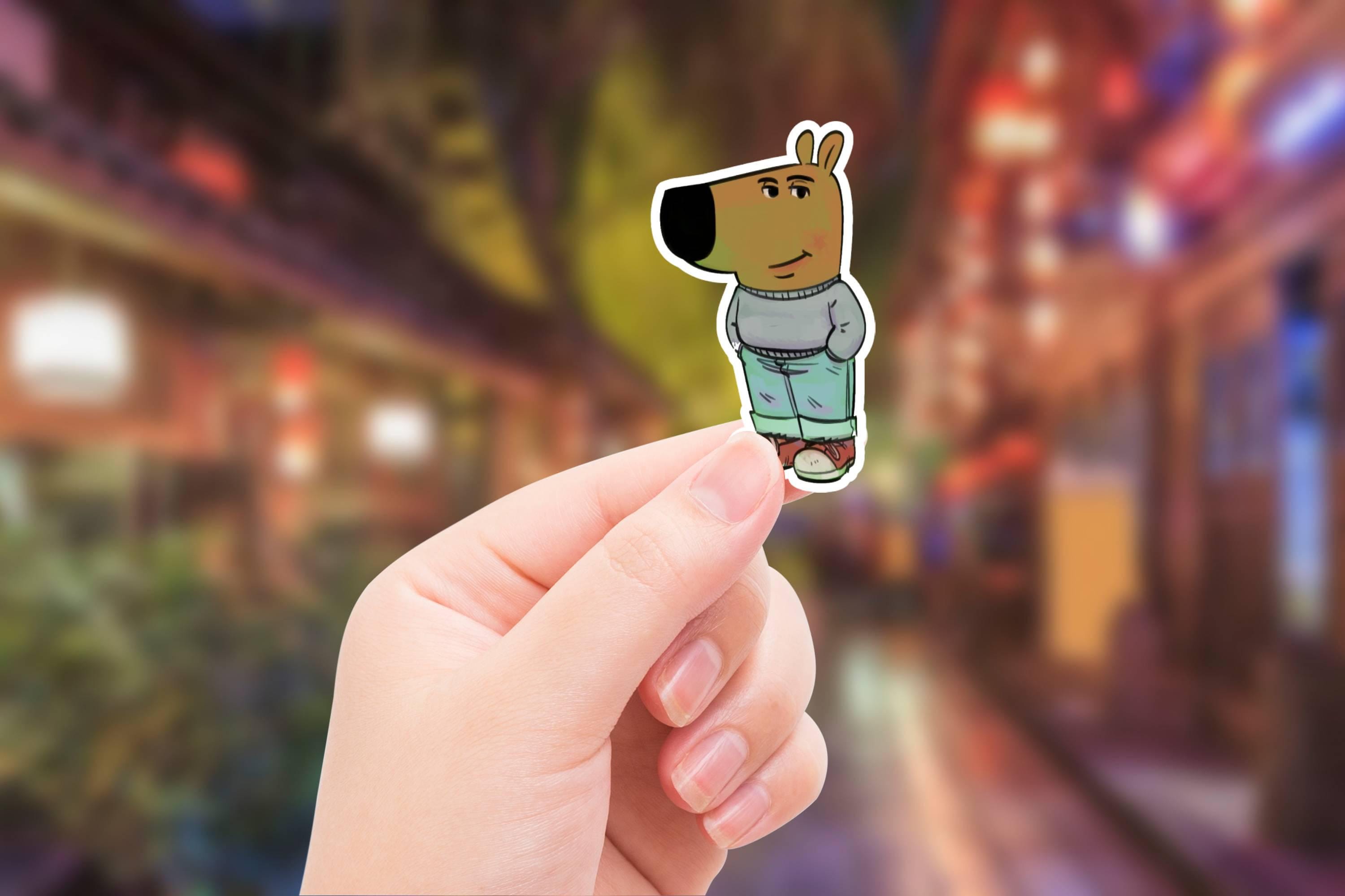 Just a Chill Guy Meme, Funny Sticker, Chill, Cool Vibe Sticker, Vinyl Sticker, Laptop Sticker, TikTok Trending, Funny Saying