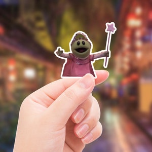 Who&#39;s that Wonderful Girl, Puppet Sticker, Nanalan Mona, Nanalan, TikTok Trend, Trending, water bottle sticker, laptop sticker, sticker